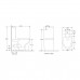 Бачок для унітаза-компакту Mixxus Premium Bevel-0401-T1 Tank 625х390х845 зі зливною арматурою (MI8321) Бачок для унітаза-компакту Mixxus Premium Bevel-0401-T1 Tank 625х390х845 зі зливною арматурою (MI8321)