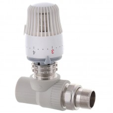 Кран термостатичний з термоголовкою прямий PPR 25x3/4 Kr K0156.PRO (KP0199) Кран термостатичний з термоголовкою прямий PPR 25x3/4 Kr K0156.PRO (KP0199)