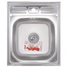 Кухонная мойка накладная Zer Z5060-06-160E (Satin) (ZX1611) Кухонная мойка накладная Zer Z5060-06-160E (Satin) (ZX1611)