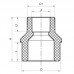 Муфта редукційна HB 32x20 PPR Kr K0057.PRO (KP0067) Муфта редукційна HB 32x20 PPR Kr K0057.PRO (KP0067)
