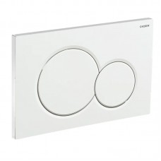 Панель змиву KR KT-0601-03 пластикова, кнопка кругла (KR5175)