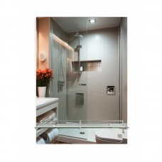 Дзеркало настінне Zer SANSA MRZ05-50x70x10 прямокутне з полицею (ZX5627) Дзеркало настінне Zer SANSA MRZ05-50x70x10 прямокутне з полицею (ZX5627)