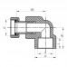 Кут з накидною гайкою 25x3/4F PPR Kr K0145.PRO (KP0183) Кут з накидною гайкою 25x3/4F PPR Kr K0145.PRO (KP0183)