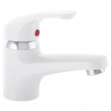 Смеситель для умывальника PL Afina-001 White (без подвода) (PM0684)