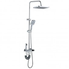 Душова колона зі змішувачем Mixxus Premium NEPTUNE 009-J з кнопкою перемикання, 4 режими (MI6832)