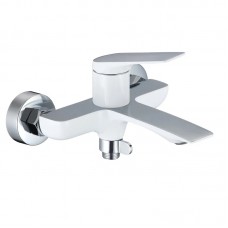 Змішувач для ванни Mix Premium DERBY 009 (EURO) WHITE-CHROME (MI6615)
