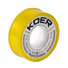 ФУМ стрічка для газу Kr STP-02 PRO 20M*0.2 mm*19mm (KR0122)