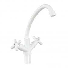 Смеситель для кухни PL Amax-271 White (без подвода) (PM0697)