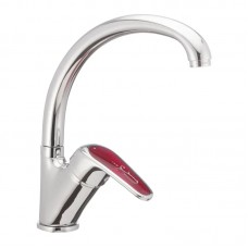 Смеситель для кухни Hb Magic 777 с красной ручкой (HB0680) Смеситель для кухни Hb Magic 777 с красной ручкой (HB0680)