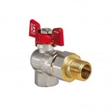 Кран с американкой 3/4" (Kr KR.228) угловой (KR0018)