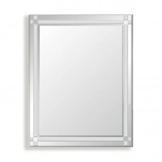 Зеркало настенное Zer FONTE MRZ10-60x80-Reverse прямоугольное с декором (ZX5640)
