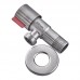 Кран для подключения сантехприборов Mix VAL-02-1/2x1/2 с нерж.ст. SUS304 (крас.)(УП.БЛИСТЕР) (MI6118)