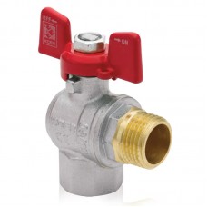 Кран кульовий Kr 3/4" ГШБ кутовий (KR.208) (KR2806) Кран кульовий Kr 3/4" ГШБ кутовий (KR.208) (KR2806)