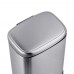 Відро для сміття з плавним закриванням прямокутне Mix Premium Style-TC0305 SS Color 5 л колір неіржавка сталь