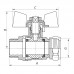 Кран кульовий Kr Wing 20x3/4F (KR.352) (LL1660) Кран кульовий Kr Wing 20x3/4F (KR.352) (LL1660)