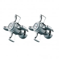 Набір ручок HB Zeus Handles SET-02 (без кран-букс, пара) (AC0603)
