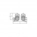 Колектор із регульованими вентилями на 2 ісх. RH R809-02 - 3/4"x3/4" EK (RO0249) Колектор із регульованими вентилями на 2 ісх. RH R809-02 - 3/4"x3/4" EK (RO0249)