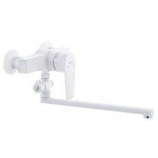 Смеситель для ванны PL Oscar-006 White (без шланга и лейки) (PM0559)