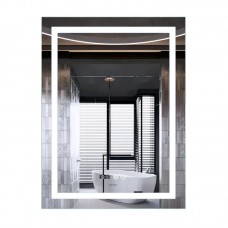 Дзеркало Mix Premium FLASH MR21-60x80 з Led Touch, Anti-fog, димером, регулятором яскравості, годинником (MP6617) Дзеркало Mix Premium FLASH MR21-60x80 з Led Touch, Anti-fog, димером, регулятором яскравості, годинником (MP6617)