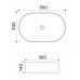 Раковина накладна Mixxus Premium ELLIPSE-0109 GRAY 500x300x140mm (MP6653) Раковина накладна Mixxus Premium ELLIPSE-0109 GRAY 500x300x140mm (MP6653)