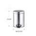 Відро для сміття з плавним закриванням кругле Mix Ellipse-TC0205 SS Color 5 л колір неіржавка (MI7076)