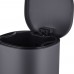 Відро для сміття з плавним закриванням овальне Mix Premium Olivary-TC0105 Graphite 5 л колір графіт (MI7063)