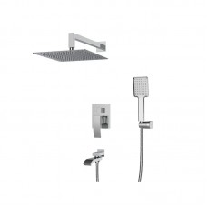 Вбудована душова система зі змішувачем KR KB-66007-01 (Кольоровий) (KR3464)