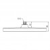 Лейка для душа потолочная KR KP-0402-01-OH 310x200мм (KR4984) Лейка для душа потолочная KR KP-0402-01-OH 310x200мм (KR4984)