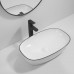 Раковина накладна Mixxus Premium DIVERSE-0111 EDGE BLACK 600х380х140 mm (MP6562)