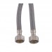 Гнучка підводка Zer ZHN-02-F1/2"xM10-120 (нейлонова обплетення, гайки неірж) (пара) (ZX5161)