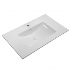 Раковина меблева Mixxus Premium CUBIC-1503 810х460х170 mm з отвором під змішувач і переливом (MP6497)