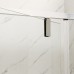 Душова кабіна без піддона Mix Premium BEVEL SC01-100x80x195-TR Chrome прозоре скло 6 мм (MI6869)