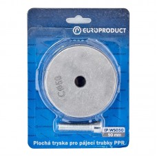 Насадка плоска для паяльника Eur EP.WS050 PPR труб 50 mm (EP6102)