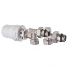 Комплект для під'єднання радіатора Rh R5171-050K — 1/2" осьовий (антипротечка) (RO0121)