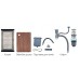 Мийка Mix Premium MH7545-SET-05 MICRO DECOR NANO-BLACK (3.0/0.8) комплект (графіт) (MX9633)
