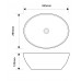Раковина накладна Mixxus Premium ELLIPSE-0107 345х265х120mm (MP6525) Раковина накладна Mixxus Premium ELLIPSE-0107 345х265х120mm (MP6525)