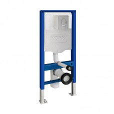 Інсталяція для підвісного унітаза KR KT-0503-01 500x126x1150mm з панеллю змиву KT-0606-01 Хром (KR5347)