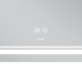 Дзеркало Mix Premium QUADRO MR20-120x80 з Led Touch, Anti-fog, димером, регулятором яскравості, лінзою (MP6624)