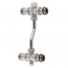 Байпас для колектора Kr KR.1023 — 1" з триходовим роздільником (KR2891) Байпас для колектора Kr KR.1023 — 1" з триходовим роздільником (KR2891)