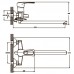 Змішувач для ванни Hb Germes 006 (HB0140) Змішувач для ванни Hb Germes 006 (HB0140)