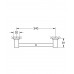 Поручень для ванни Gh Essentials Cube New (40514001)