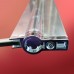 Шторки скляні на ванну KR SR BS02-80x140-TR-01 прозоре скло 6 мм, хром (KR5401)