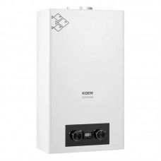 Газова колонка KR KWH.G0110 WHITE димохідна 10 л/хв, колір білий (KR5553)