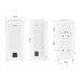 Водонагрівач "Плоський" Mix EWH-09080 FLAT WET накопичувальний 80 л, мокрий тен 2 kW (WH0595)