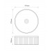 Раковина накладная Mixxus Premium WAVE-0102 MARBLE 370х370х130mm (MP6528) Раковина накладная Mixxus Premium WAVE-0102 MARBLE 370х370х130mm (MP6528)