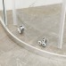 Душова кабіна без піддона Mix Premium DIVERSE SC01-90x90x195-TR Chrome прозоре скло 5 мм (MI6859)