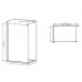 Душова перегородка Mix Premium FLAT SP01-120x200-TR Chrome Walk-In прозоре скло 8 мм (MI6852) Душова перегородка Mix Premium FLAT SP01-120x200-TR Chrome Walk-In прозоре скло 8 мм (MI6852)
