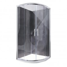 Душова кабіна без піддона KR SR SC04-90x90x195-TR-01 прозоре скло Easy Clean 5 мм, хром (KR5360)