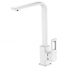 Змішувач для кухні Mix Premium DANTE 017 White-Chrome (MI6796)