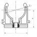 Кріплення для PPR труби 50 Kr K0078.PRO (KP0093)